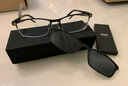 JEEPJeep吉普磁吸近视眼镜架三合一钛架超轻偏光套镜夜视眼镜框T7036 m5半光哑黑-灰色+夜视片 实拍图