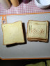山本早餐机三明治机吐司机家用多功能电饼铛一人食小型双面压烤机烤面包机华夫饼机煎烤机 S-EL329 豆沙绿 实拍图