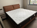 斯林百兰（Slumberland）斯林百兰官方旗舰店  乳胶黄麻棕透气独立弹簧双面 安睡双眠 套装  白色 180*200*24cm 实拍图