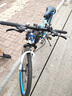 麦希（Macce）山地自行车男变速越野单车公路赛车学生大人女成人通勤车 彩圈-旗舰版白蓝辐条轮 26寸24速【建议身高160-180cm】 实拍图