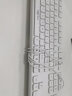 爱国者（aigo） 有线键盘 键盘鼠标USB套装外接键鼠男女生巧克力键盘笔记本台式电脑家用办公游戏 白色无光版(单键盘) 晒单实拍图