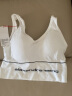 俞兆林美背吊带运动背心女外穿潮带胸垫打底无钢圈文胸健身收腹内衣薄款 705字母款 白色1件 均码 （80-125斤） 实拍图