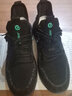 山野花溪夏季透气男鞋春秋男款网面网鞋运动跑步休闲软底鞋子潮鞋 黑蓝-青春jf118 40 实拍图