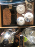金灶（KAMJOVE）钢化玻璃茶具套装茶台 功夫茶烧水整套茶具茶海 茶盘套装L-510 搭配K9 陶瓷茶具 茶水桶 1个 实拍图