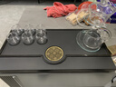 向豐 天然乌金石茶盘茶具套装 简约功夫茶台 大小号黑金石排水茶托盘 云窗-磨砂面 50*25*3cm 实拍图