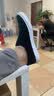回力男鞋帆布鞋男春季时尚韩版百搭舒适男学生帆布透气潮流板鞋子男 黑色21978 41 实拍图