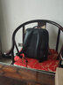 Samsonite/新秀丽多功能双肩包时尚商务背包电脑包牛皮男书包 BC9*101 黑色 实拍图