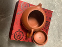 一茗金砂宜兴名家纯手工紫砂壶家用原矿梨皮朱泥西施壶150CC茶具壶吴娟华 实拍图