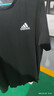 阿迪达斯（adidas）男装 25夏季新款运动服跑步舒适休闲时尚长袖卫衣套头衫 大LOGO/单层透气/黑红色 M 码 实拍图
