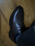 海澜之家HLA皮鞋男商务正装秋冬鞋子德比休闲男鞋HAAPXM4DBG576 棕色39 实拍图