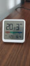 倍想智能温湿度计3 超大屏长续航 带时钟日期 孕妇婴儿房办公室卧室室内 温度湿度干湿度计 小米白色 实拍图