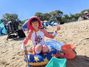 B.Duck小黄鸭儿童泳衣分体女童防晒冲浪服长袖长裤保暖温泉游泳衣 实拍图