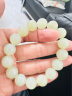 七彩雲南和田玉手链玉手串青白玉手串手链情侣手链手串情人节生日礼物 实拍图