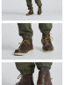 CAT卡特马丁靴男士户外休闲复古单鞋系列工装靴低靴子 深棕 42 实拍图