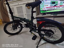 Jeep 吉普(JEEP)山地自行车男女公路车学生折叠减震城市车变速-飞虎 飞虎-20寸-辐条轮-军绿色 7速二代升级版（禧玛诺变速） 实拍图