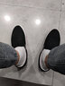 回力帆布鞋男轻便夏季低帮一脚蹬老北京布鞋休闲鞋子男板鞋豆豆懒人鞋 黑色 903 43 实拍图