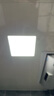 正泰（CHNT）集成吊顶灯LED平板灯厨卫灯面板灯铝扣板嵌入式天花厨房卫生间灯 【白光+防眩棱晶 】30*30CM 18W 实拍图