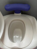 世纪宝贝（babyhood）儿童马桶坐便器 宝宝马桶辅助器多功能马桶圈 三合一分体式座便器 PU软垫 石桃红 (赠刷子） 实拍图