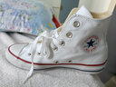 匡威（Converse）男鞋女鞋 ALL STAR系列经典帆布鞋休闲情侣休闲鞋学生板鞋 【厚底增高】中性低帮帆布鞋 A06557 36.5 实拍图