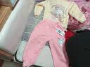 真维斯女童加绒套装儿童秋冬卫衣卫裤两件套女孩时尚冬装中大童保暖 米白 J奶茶白兔+粉 J奶茶白兔X 100 实拍图