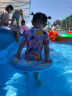 361度儿童泳衣女孩女童可爱宝宝连体印花游泳衣 动物乐园 8码 晒单实拍图