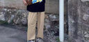 佐优品日系工装裤男士秋冬季宽松直筒休闲裤潮牌阔腿裤百搭高街长裤子男 黑色+卡其色 2XL 建议140-155斤 实拍图