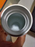 水莫停智能茶水分离杯保温杯水杯泡茶男士女士送老师礼物杯子礼盒套装 优雅白-陶瓷内胆 实拍图