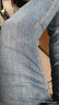 吉普（JEEP）牛仔裤男宽松春夏季男士直筒裤微弹休闲男裤 磨白蓝色 33  晒单实拍图