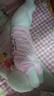 蓓斯曼【当次日达】毛绒玩具女生公仔趴趴兔子睡觉抱枕布娃娃玩偶陪睡生日礼物送女生夹腿布偶女孩儿童抱枕 粉色开心每一天蝴蝶结兔 80厘米 实拍图