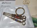 众福缘 手工铜掏耳勺黄铜耳勺掏耳扒掏耳朵工具挖耳朵老式铜钥匙扣 实拍图
