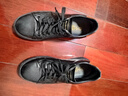 金利来（Goldlion）男鞋时尚个性耐磨板鞋舒适系带休闲鞋55323073901A黑-38码 实拍图