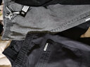 戈凡尔春秋季男士牛仔裤 宽松弹力潮流休闲哈伦裤修身小脚九分束脚裤 CFH-992灰色 L【(29-30码)体重100-120斤】 实拍图
