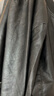 皮尔卡丹（pierre cardin）真皮绵羊皮衣男士外套春秋款皮夹克男休闲2024新款机车服冬季大码 HL8817黑色(春秋款) 4XL 161-175斤 实拍图