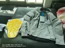 TNAC拓驰摩托车夏季骑行服通风透气男四季冲锋衣蝙蝠摩旅机车服防水 复合面料蝙蝠款-时空灰-冬季保暖 XL 实拍图