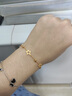 周大福 星星黄金手链(工费260)16.25cm约3.7g EOF186 实拍图