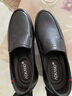 奥康凉鞋男夏季新款休闲镂空皮鞋男士透气洞洞鞋软底减震气垫大凉鞋子 镂空套脚黑色1215814019L 38 实拍图