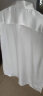 CJZ100%桑蚕丝白色衬衫男春夏新款高档轻奢重磅商务休闲纯色真丝短袖 白色 L/175 晒单实拍图