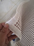 绿诺（LuNuo） 纯亚麻凉席三件套 雨露亚麻 湿纺粗布床单 空调加厚月子软席 糖果纹(爱丽丝蓝) 三件套 1.8m床适用 210cm*230cm 实拍图