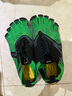 Vibram公路跑步五指鞋男 户外晨跑健身运动鞋透气耐磨跑步鞋 V-RUN 绿色 42 实拍图
