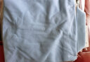 卡帝乐鳄鱼珠地棉短袖T恤男女同款纯色全棉翻领大码t袖衫潮 浅蓝170 实拍图