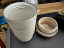 乐扣乐扣（LOCK&LOCK）陶瓷覆层保温保冷咖啡杯男女学生高颜值随行便携水杯子400ML米色 实拍图