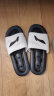 李宁（LI-NING）拖鞋男式夏季凉拖户外室内防滑运动游泳拖鞋927-2黑白（42-43码） 实拍图