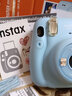 FUJIFILM/富士 立拍立得MINI11 一次成像mini相机  即拍即得 迷你相机7/9升级款 MINI11 晴空蓝 官方标配 实拍图