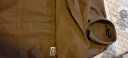 真维斯（JEANSWEST）秋季长袖衬衫外套男士工装夹克男装纯棉外搭韩版纯色大码上衣帅气 棕色 L【建议105-125斤】 晒单实拍图