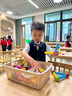 罗蒙儿童礼服春夏新款男童马甲演出服 藏青短款马甲装五件套 120 实拍图
