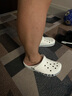 卡骆驰（crocs）洞洞鞋男鞋女鞋 25夏季新款贝雅拖鞋轻便透气情侣鞋沙滩鞋凉鞋 骨白经典克骆格/现货速发 41 -42 /M8W10/260mm 实拍图