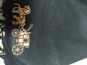 蔻驰（COACH）【品牌直供】女士围巾黑色羊绒F76393BLK 实拍图