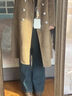 独束大码女装【琥珀大衣】全羊毛呢大衣2024年冬新款质感优雅新复古 静谧黑 XL (尺码：3) 实拍图