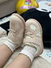 巴拉巴拉童鞋儿童学步鞋男宝女宝宝宝秋季阿甘鞋防滑时尚婴儿鞋子 浅卡其50301 21码 实拍图