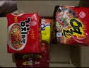 不倒翁 金拉面韩国泡面拉面进口辣味原味方便面汤面韩式真拉面热拉面 泡菜拉面120g*5袋 实拍图